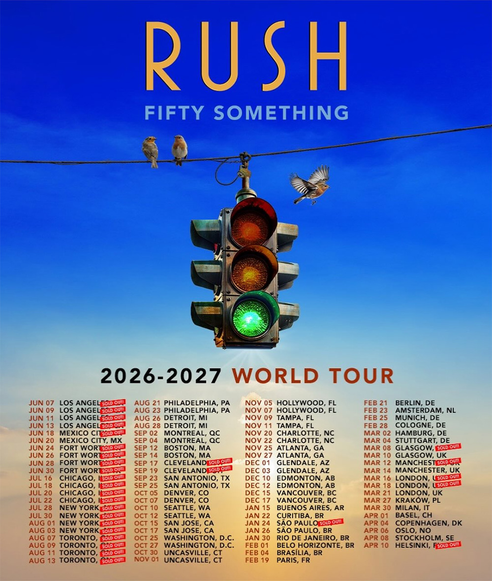 Tournée <a href='/artists/rush/'>Rush</a>