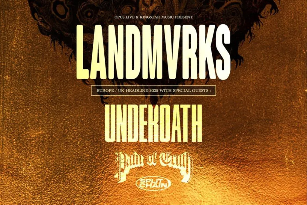 LANDMVRKS lance sa plus grande tournée européenne avec Underoath : un plateau de rêve pour le metalcore