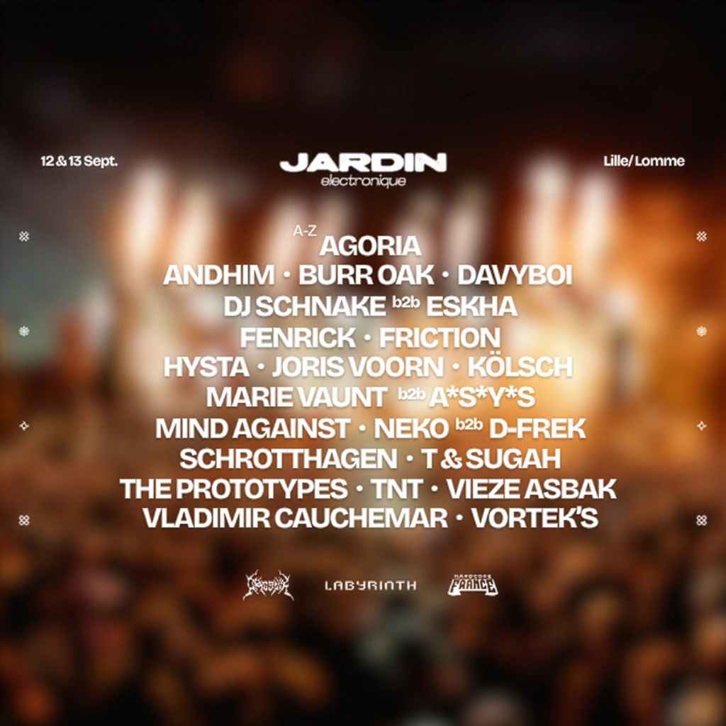 Programme <a href='/festivals/le-jardin-electronique/'><a href='/festivals/le-jardin-electronique/'>Le Jardin Électronique</a></a> 2026