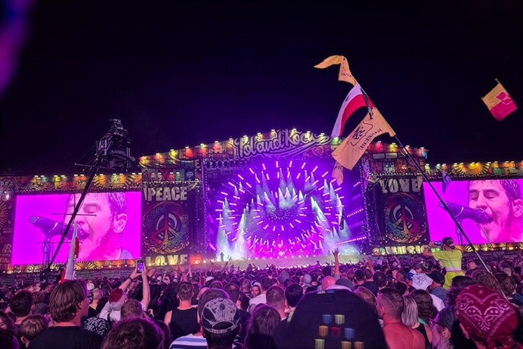 Godsmack a joué devant 700 000 personnes au festival gratuit Pol'and'Rock en Pologne